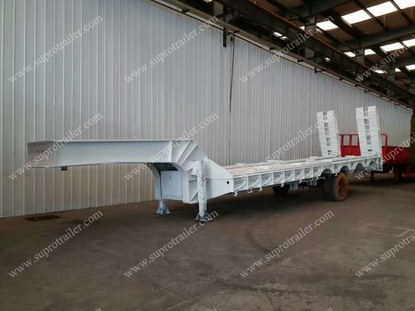 Low bed trailer 
