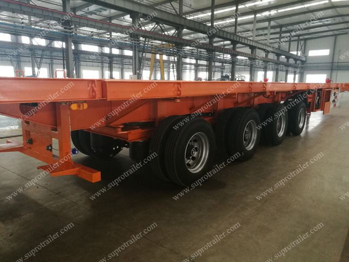 air suspension extendable trailer