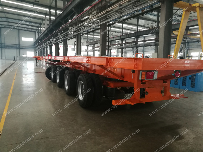 air suspension extendable trailer