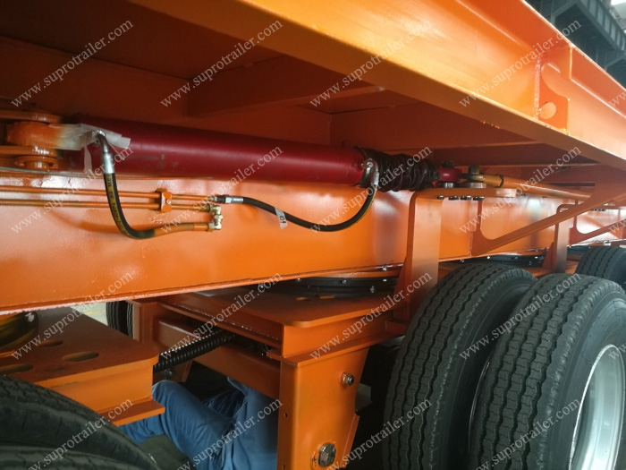 air suspension extendable trailer