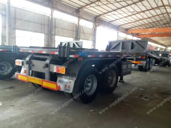 flatbed container trailer