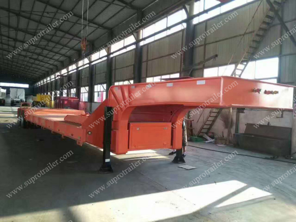 Flat deck trailers 