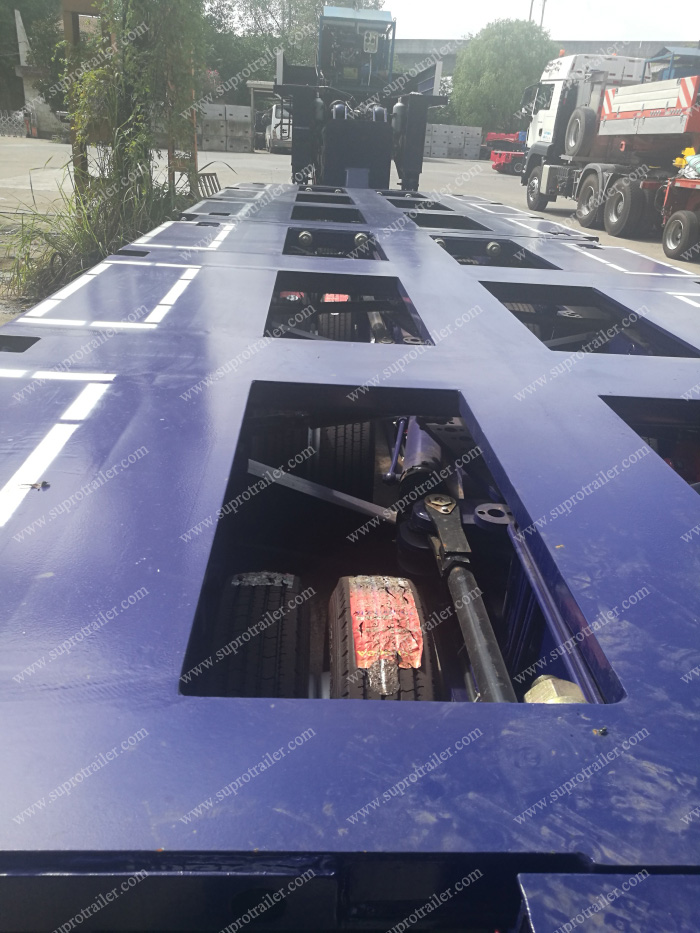 remorque modulaire hydraulique