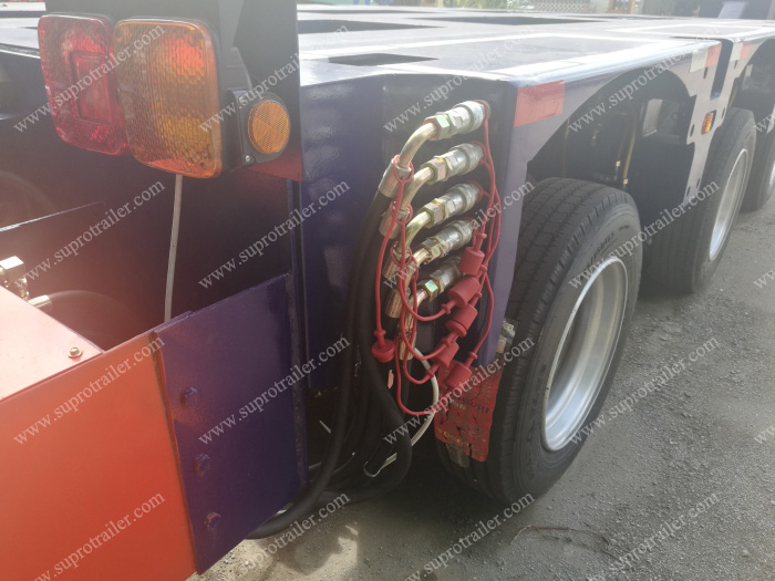 remorque modulaire hydraulique