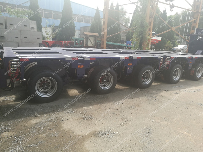 remorque modulaire hydraulique