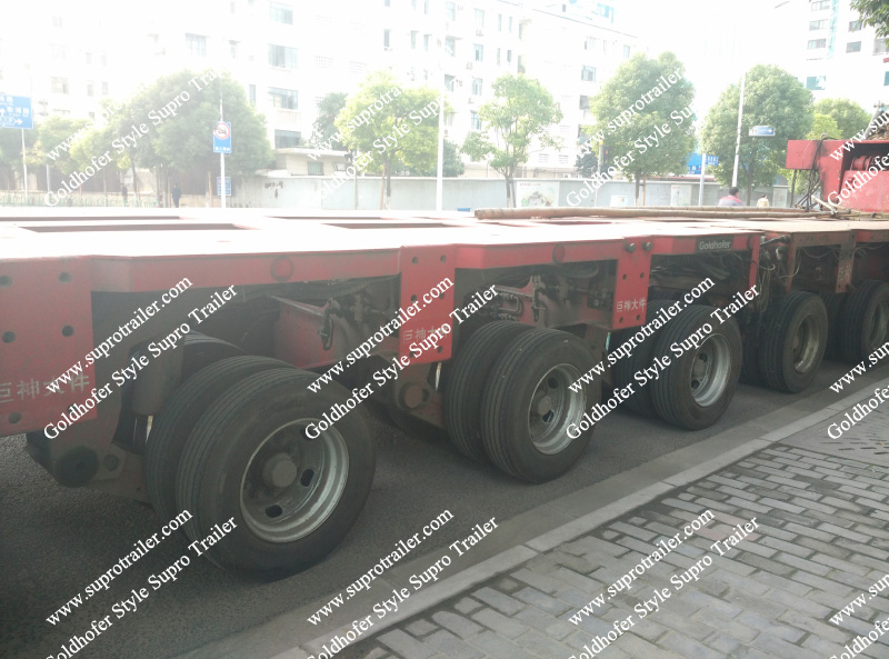 used goldhofer trailer