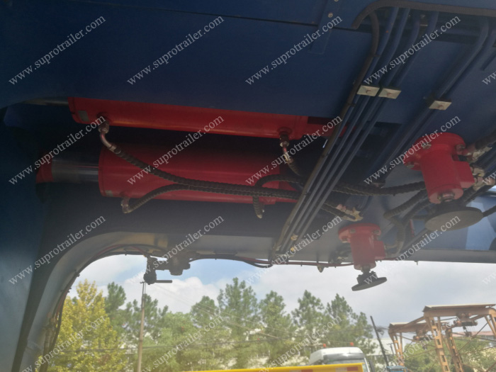multi axle modular trailer hydraulic gooseneck