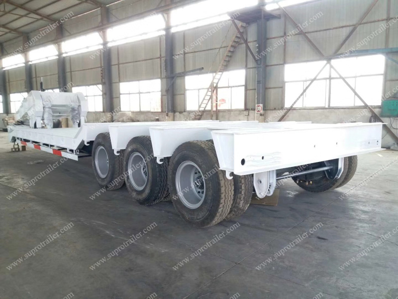 hydraulic gooseneck lowboy trailer china