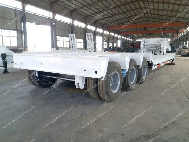 hydraulic gooseneck lowboy trailer china