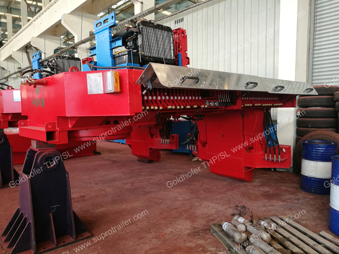 Goldhofer hydraulic gooseneck