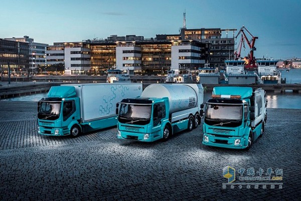 Volvo pure electric truck
