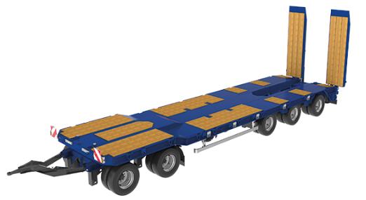 goldhofer semi trailer