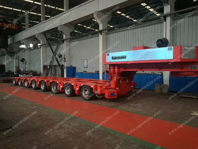 supro hydraulic modular trailer