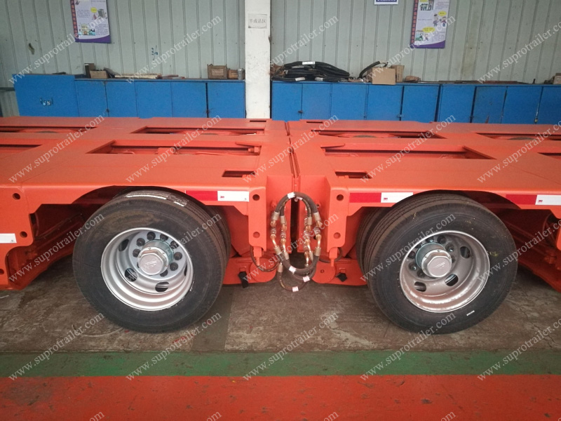 nicolas hydraulic modular trailer
