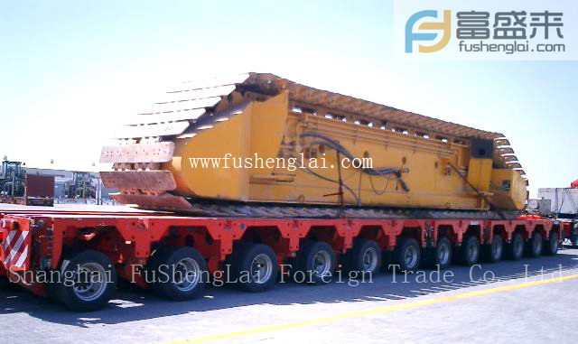 Military Specification Hydraulic modular trailer