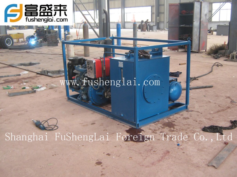 Hydraulic trailer frame