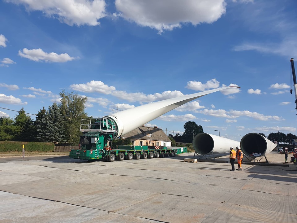 Goldhofer Wind Blade and Supro Wind Blade