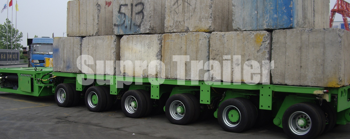 Self Propelled Modular Trailer