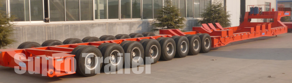 multi axles semi trailer