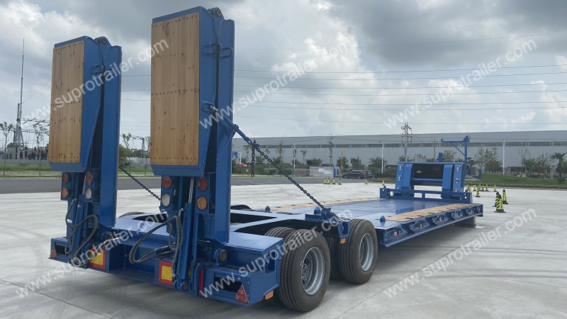 low bed trailer factory