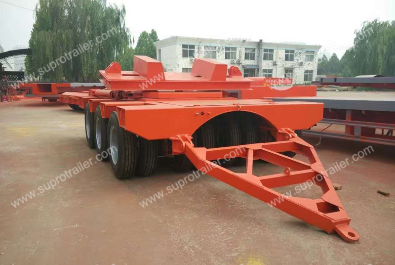 flatbed semi trailer with turntable