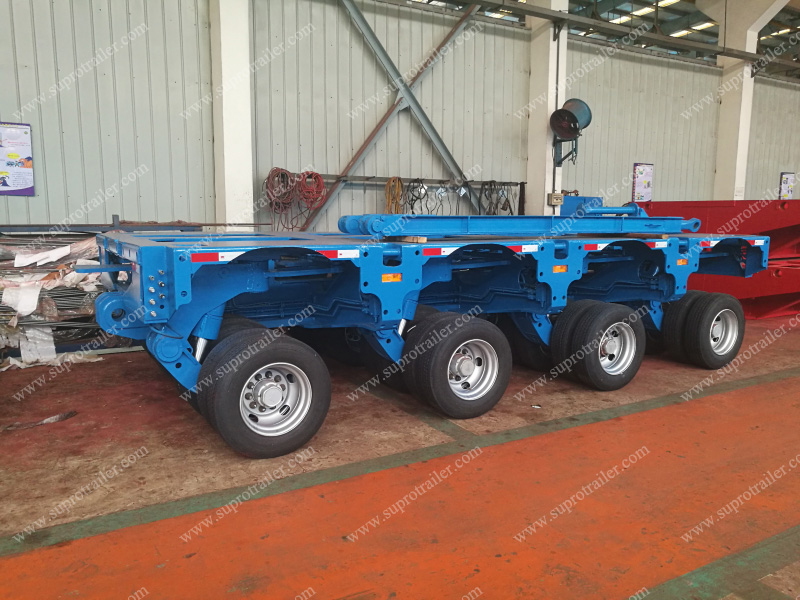 nicolas hydraulic modular trailer