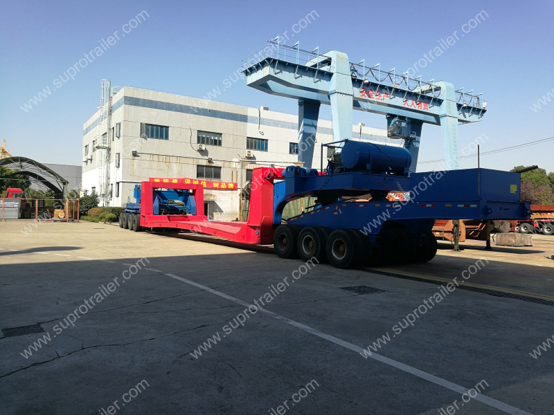 Dolly semi trailer 