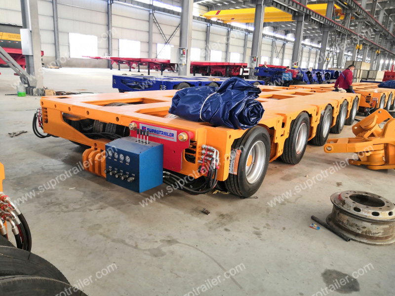 hydraulic modular trailer