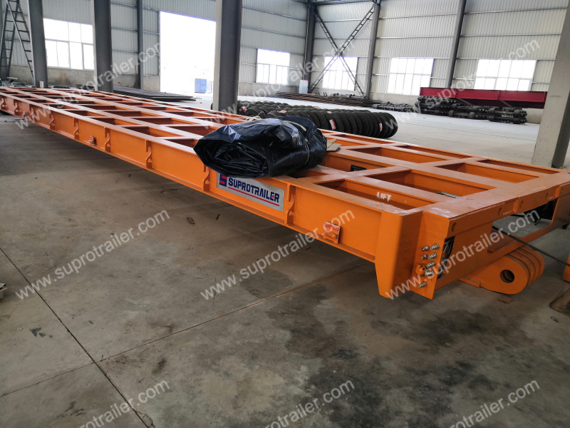 Spacer of nicolas hydraulic modular trailer