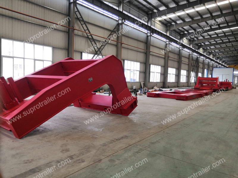 girder bridge for dolly semi trailer