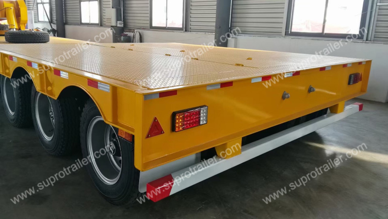 hydraulic gooseneck low bed trailer