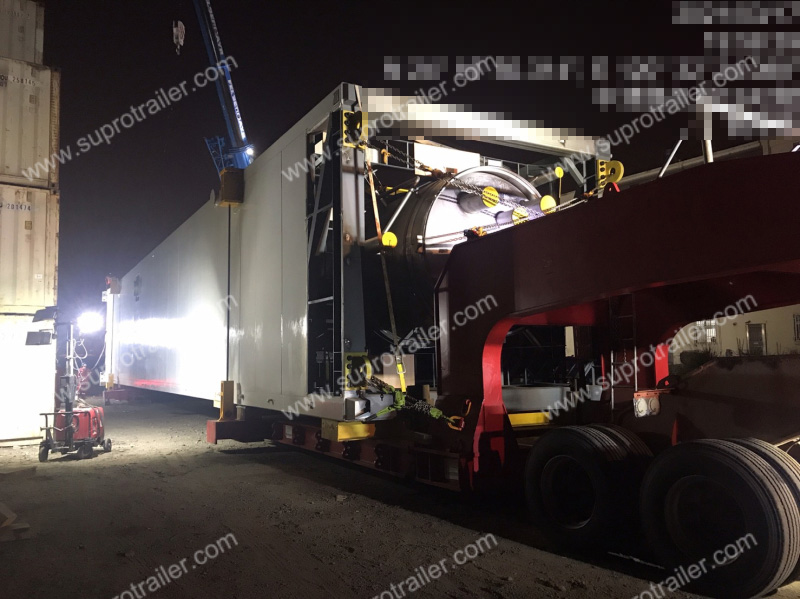 girder bridge for dolly trailer