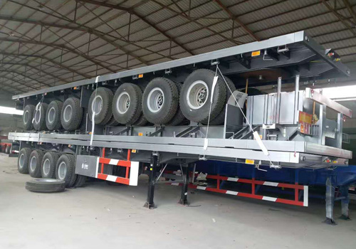 3 Sets of Container Trailer Shipped by Inland Transport