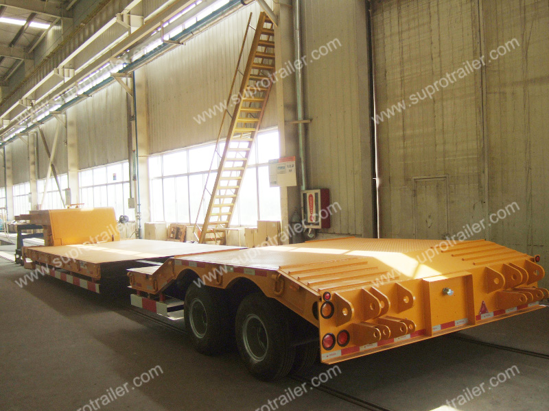 extendable lowboy trailer