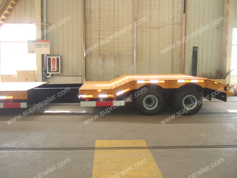 extendable lowboy trailer