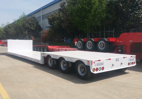 Air Suspension Lowboy Trailer