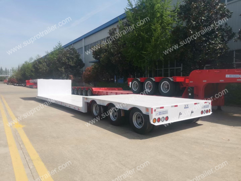 air suspension lowboy trailer