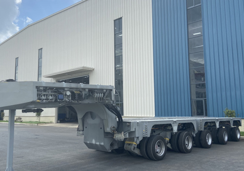 STN8-New Design Hydraulic Modular Trailer