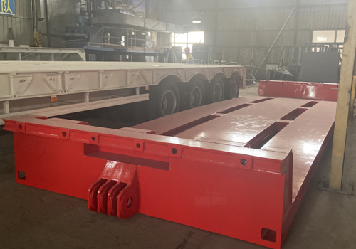 Drop Deck Bed for Nicolas Hydraulic modular trailer