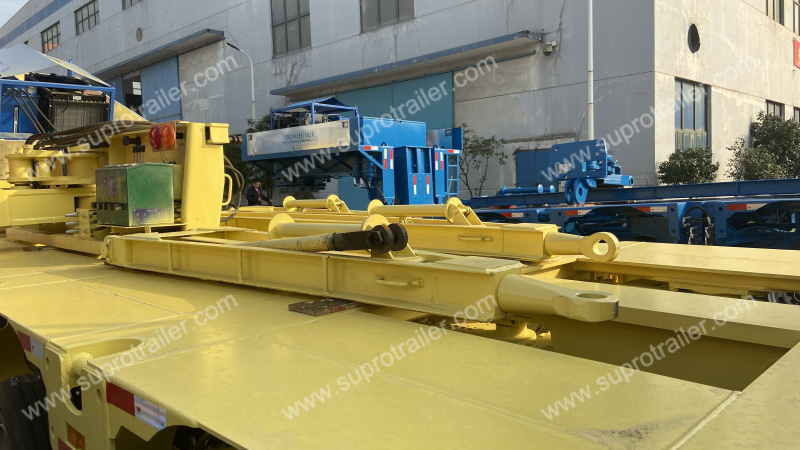 multi axles hydraulic suspension modular trailer