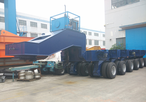 STN5 Self Designed Hydraulic Modular Trailer