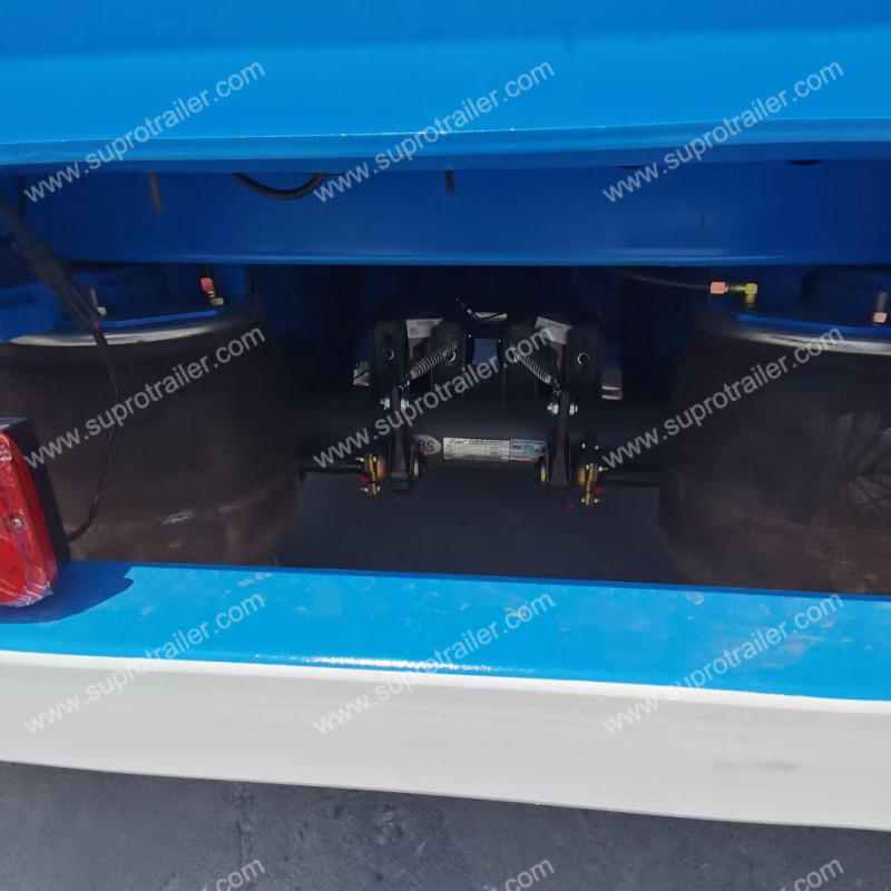 air suspension detachable gooseneck lowboy trailer