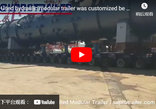 Used Hydraulic Modular Trailer be Customized to be SPMT