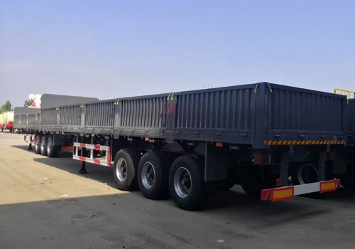 3 Axles Sidewall Semi Trailer