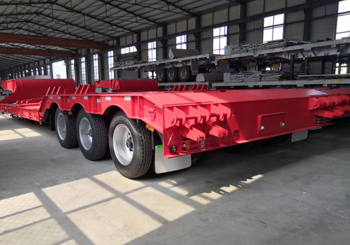 100 Tons - 3 Axles Low Bed Trailer