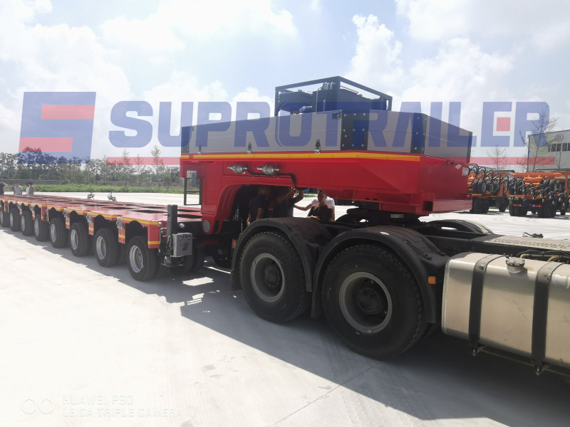 Supro new design hydraulic modular trailer