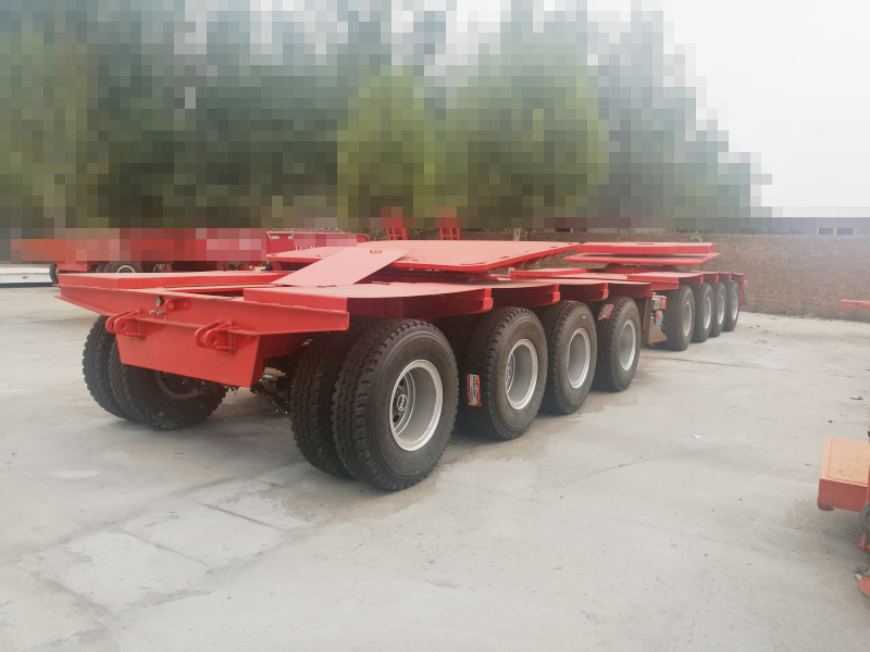 girder transport semi trailer