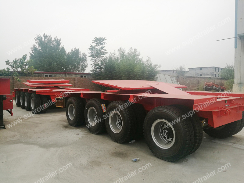 girder transport semi trailer