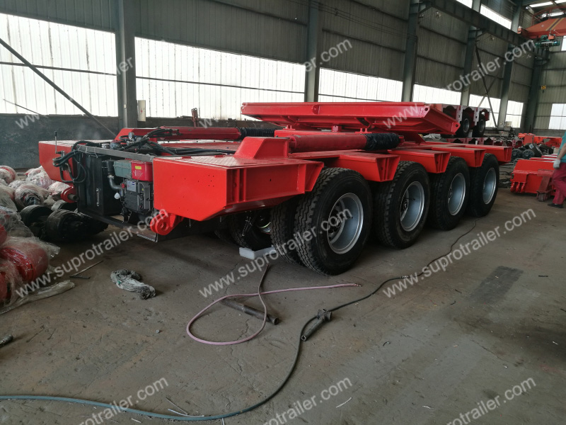 hydraulic cylinder steering turntable / bolster