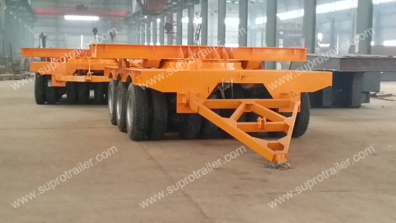 girder bridge transport semi trailer